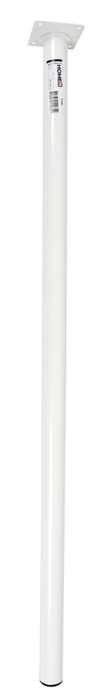 Bordsben Ø30 mm x 80 cm Stål Vit Home>it